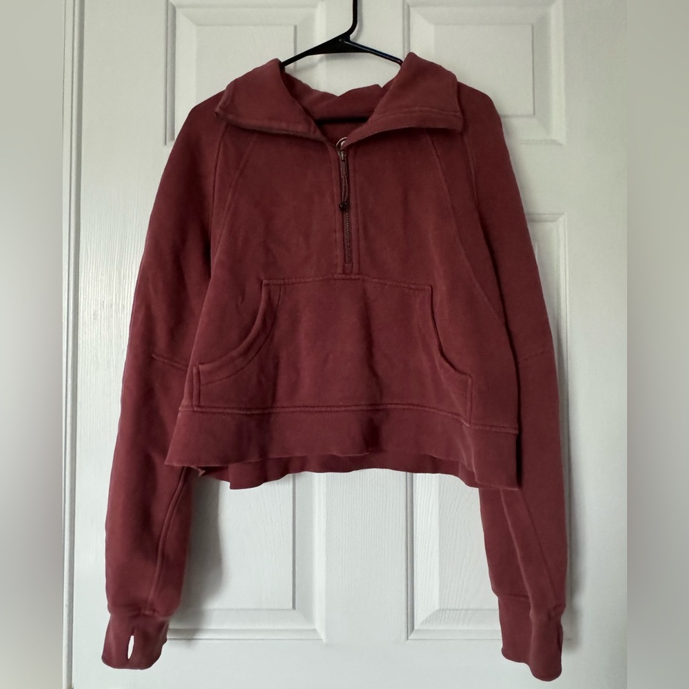 Lululemon Scuba Oversized Funnel Neck Half Zip